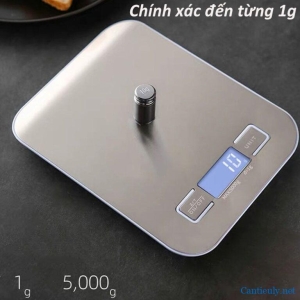Cân tiểu ly điện tử 5kg, JSM501 độ chia 1g